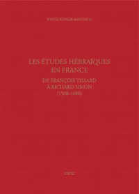 Les études hébraïques en France