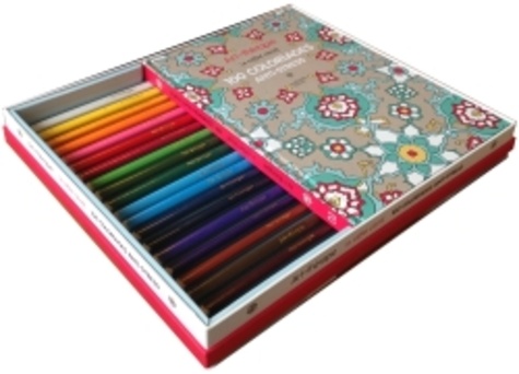 Sophie Leblanc - Le coffret créatif : 100 coloriages anti-stress - Avec 20 crayons de couleur.