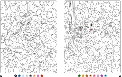 Disney Princesses Coloriages Magiques Cercles De Sophie Marie Album Livre Decitre