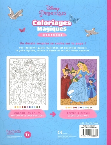 Disney Princesses. Coloriages magiques - Mystères