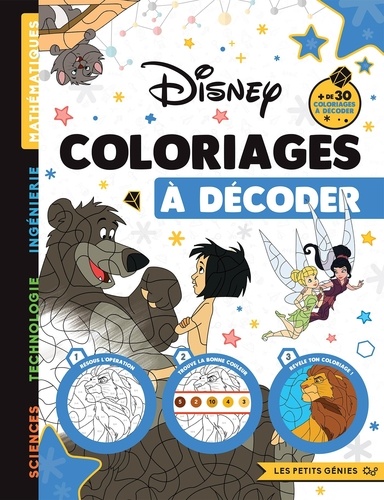 Sophie Marie - Disney - Coloriages à décoder.