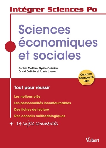 Les sciences économiques et sociales à Sciences Po
