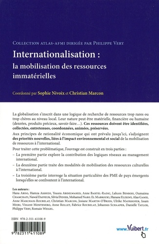 Internationalisation. La mobilisation des ressources immatérielles