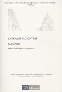 L'avenant au contrat
