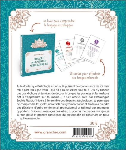 L'oracle des énergies astrologiques. 68 cartes et un livre pour percevoir les messages de l'univers