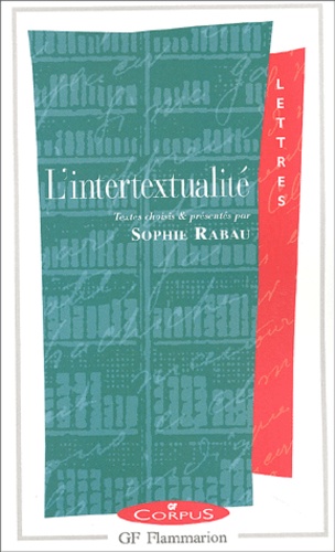 Sophie Rabau - L'intertextualité.