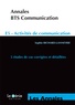Sophie Richard-Lanneyrie - Annales BTS communication E5 - Activités de communication - 5 études de cas corrigées et détaillées.