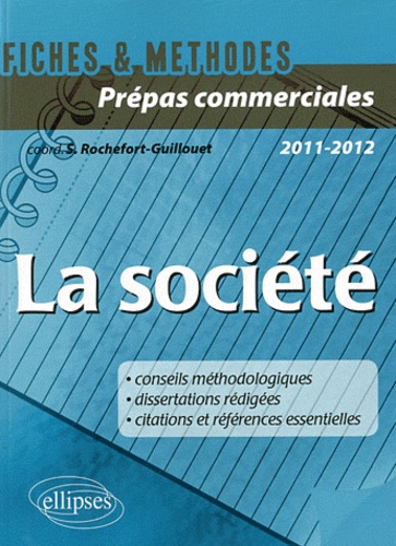 La société Prépas Commerciales  Edition 2011-2012 - Occasion