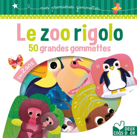 Sophie Rohrbach - Le zoo rigolo - 50 grandes gommettes.