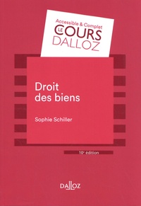 Sophie Schiller - Droit des biens.