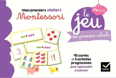 Le jeu des premiers calculs. 90 cartes et 5 activités progressives pour apprendre à calculer