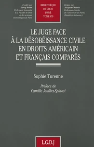 Le juge face à la désobéissance civile en droits américains et français comparés