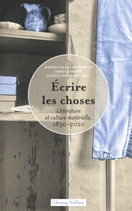 Ecrire les choses