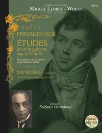 Fernando Sor: Études pour la guitare
