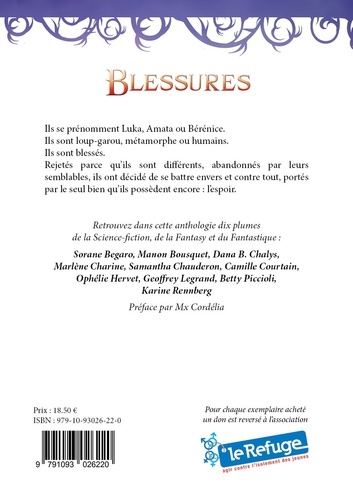 Blessures. Anthologie