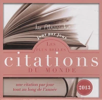 Les plus belles citations du monde 2013