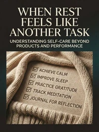 When Rest Feels Like Another Task