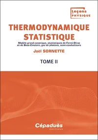 Thermodynamique statistique