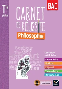 Philosophie Tle Mon carnet de réussite