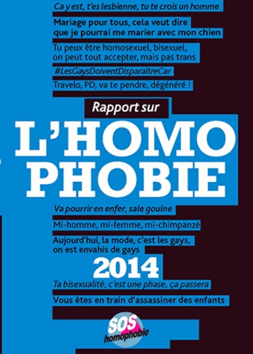 Rapport sur l'homophobie  Edition 2014