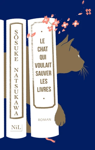 Couverture de Le chat qui voulait sauver les livres : roman