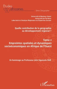Quelle contribution de la géographie au développement régional ?