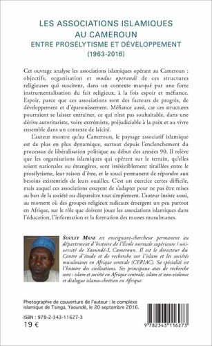 Les association islamiques au Cameroun. Entre prosélytisme et développement (1963-2016)
