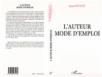 L'auteur mode d'emploi