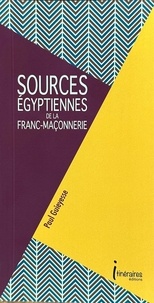 Paul Guieysse - Sources egyptiennes de la franc-maconnerie.