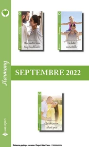Pack mensuel Harmony - 3 romans (Septembre 2022)