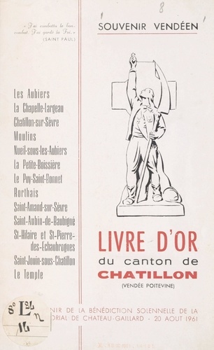 Livre d'or du canton de Châtillon (Vendée poitevine)