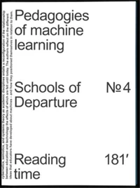 Pedagogies of machine learning schools of departure