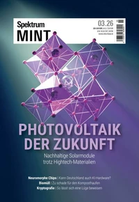 Spektrum MINT 3/2026 - Photovoltaik der Zukunft
