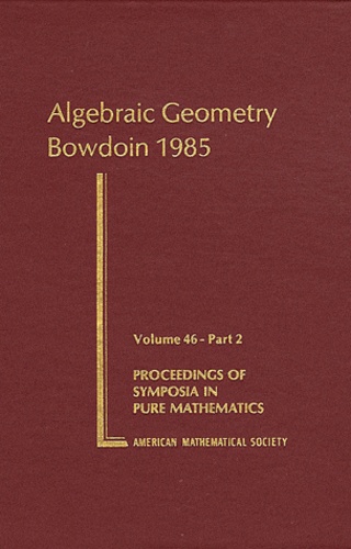 Spencer J. Bloch - Algebraic Geometry Bowdoin 1985 - Part 2.