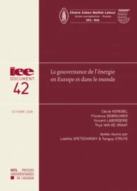 La gouvernance de l'énergie en Europe et dans le monde
