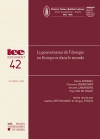 La gouvernance de l'énergie en Europe et dans le monde
