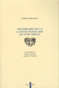 Grammaire de la langue française du XVIIe siècle