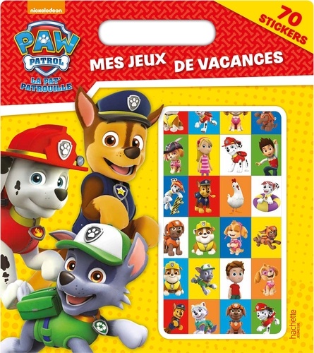  Spin Master et  Nickelodeon - Mes jeux de vacances La Pat' Patrouille - 70 stickers.