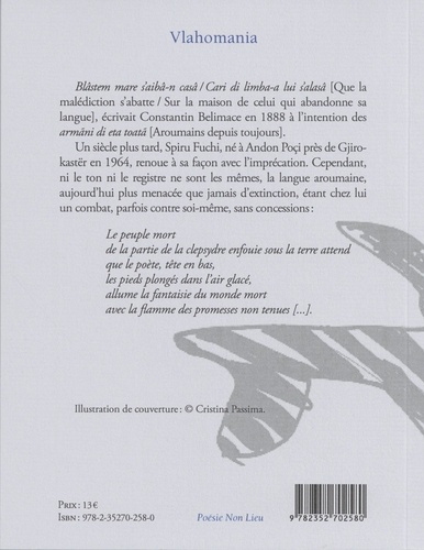 Vlahomania. Edition bilingue aroumain-français