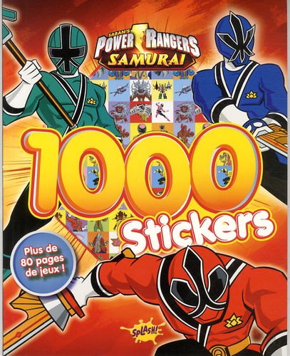  Splash - 1000 stickers - Saban's Power Rangers Samurai.