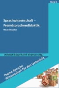 Sprachwissenschaft - Fremdsprachendidaktik: Neue Impulse.