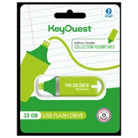 Clé USB 32 Go Surligneur vert pop KeyOuest
