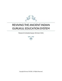 Reviving the Ancient Indian Gurukul Education System