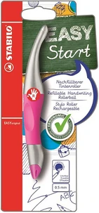 Blister Roller Easy Start fluo rose Droitier + 1 recharge