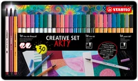 Coffret métal Créative Set ARTY (30 feutres)