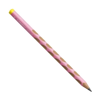 Crayon graphite ergonomique STABILO EASYgraph Pastel - Gaucher - HB - Rose