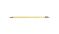 Crayon graphite STABILO Swano Pastel avec bout gomme - HB - Jaune