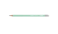 Crayon graphite STABILO Swano Pastel avec bout gomme - HB - Vert