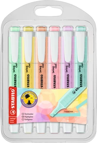Etui 6 swing cool pastel edition