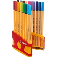 Etui Colorparade 20 stylos-feutres STABILO point 88 Edition by Snooze One - Pointe fine